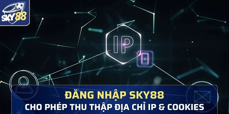 Cho phép thu thập địa chỉ IP & Cookies khi đăng nhập Sky88