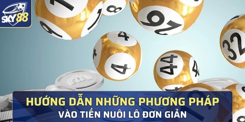 Hướng dẫn những phương pháp vào tiền nuôi lô đơn giản