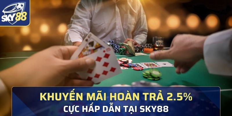 Khuyến mãi hoàn trả tại Sky88 dành cho mọi người